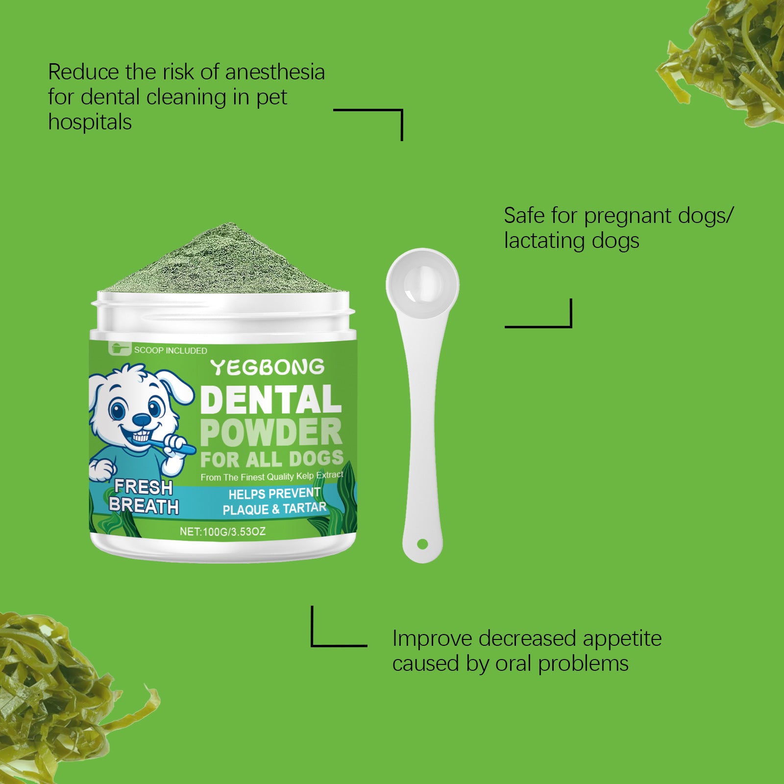 Dog Teeth Cleaning Powder