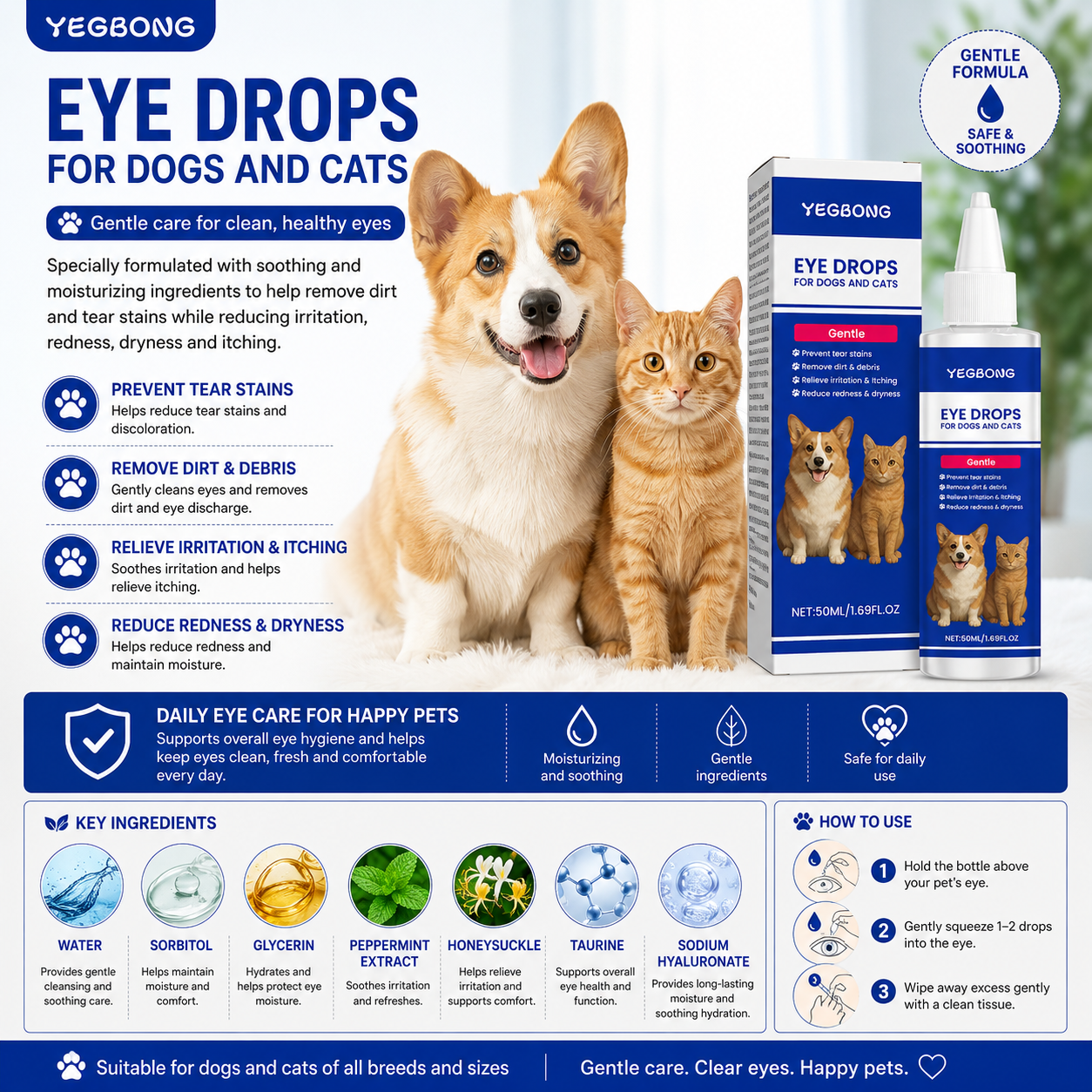 Dog & Cat Eye Drops