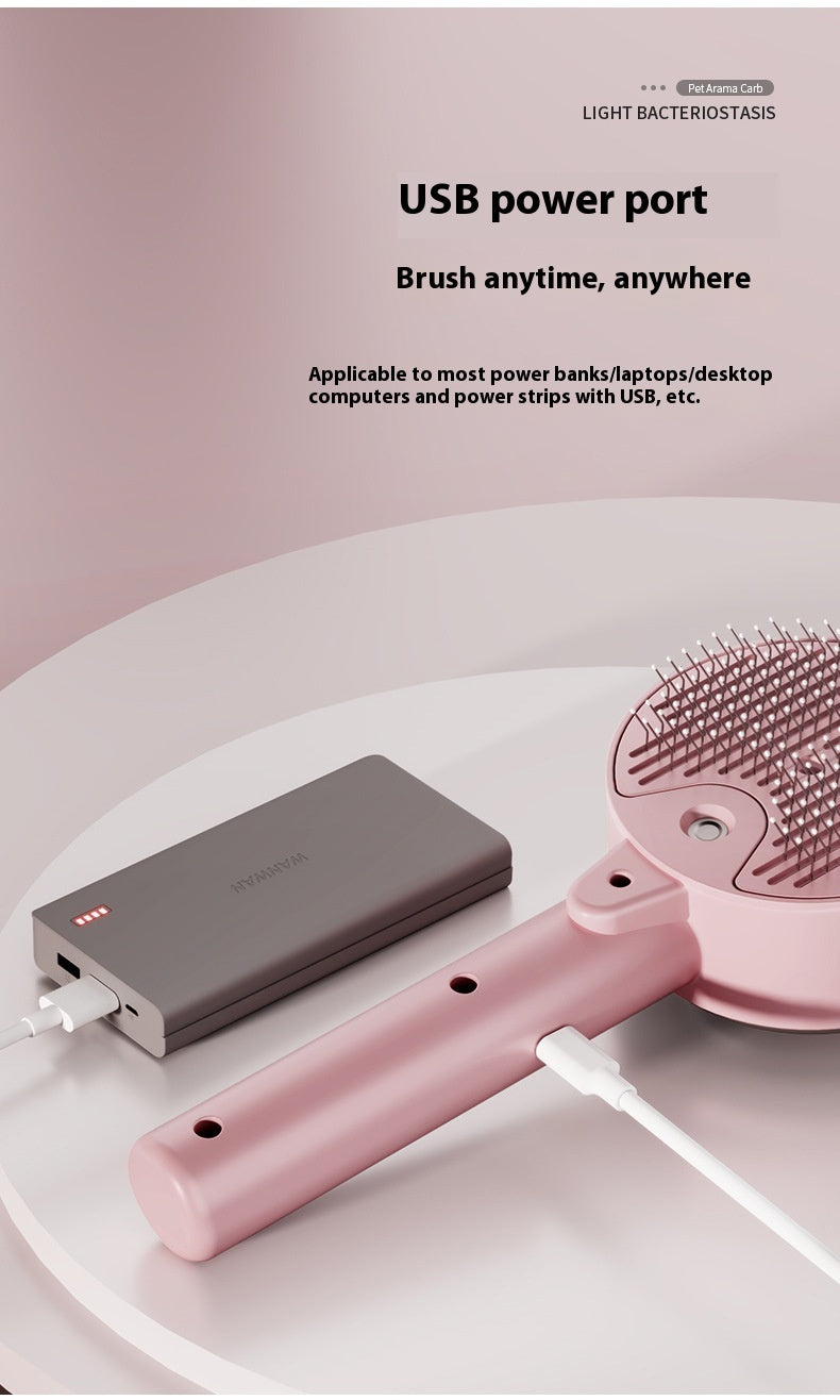 Dog & Cat Hair Remover Steam Brush Set