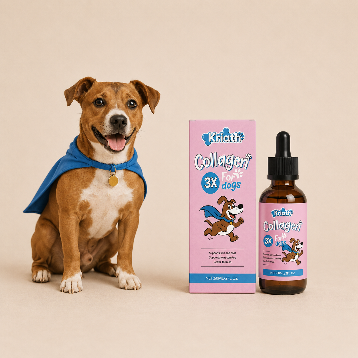 Pet Dog Collagen Drops