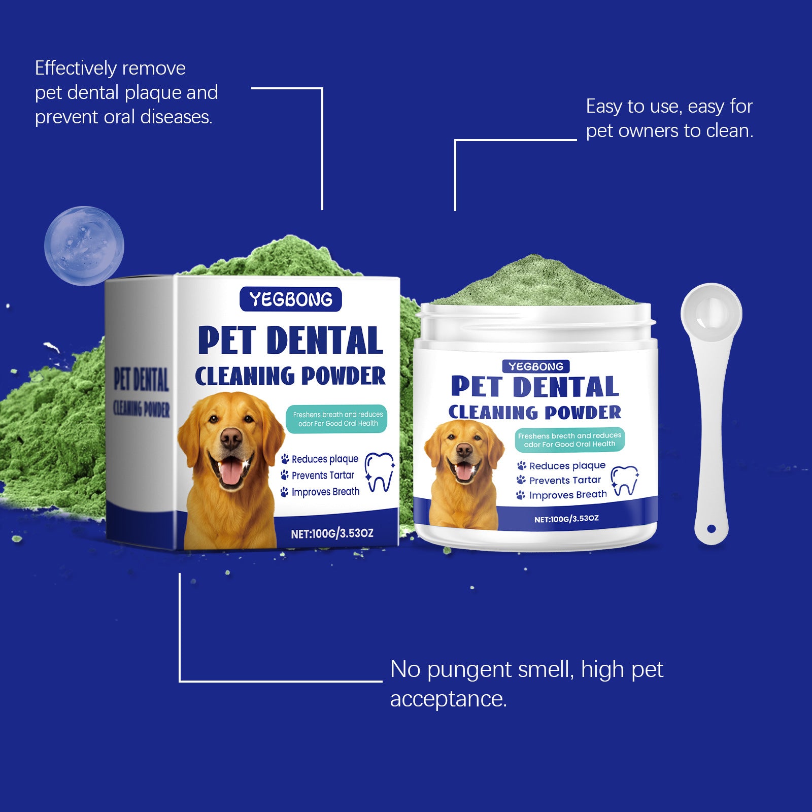 Dog Teeth Cleaning Powder