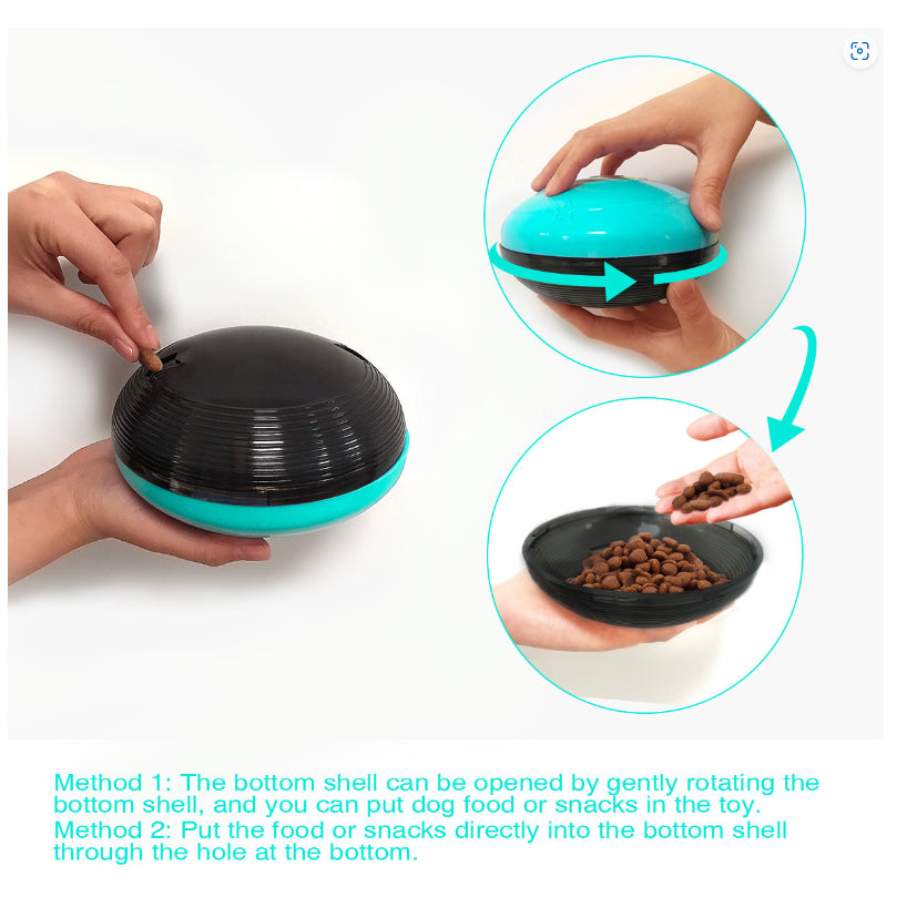 Pet Vocal Toy Slow Food Leaking Device
