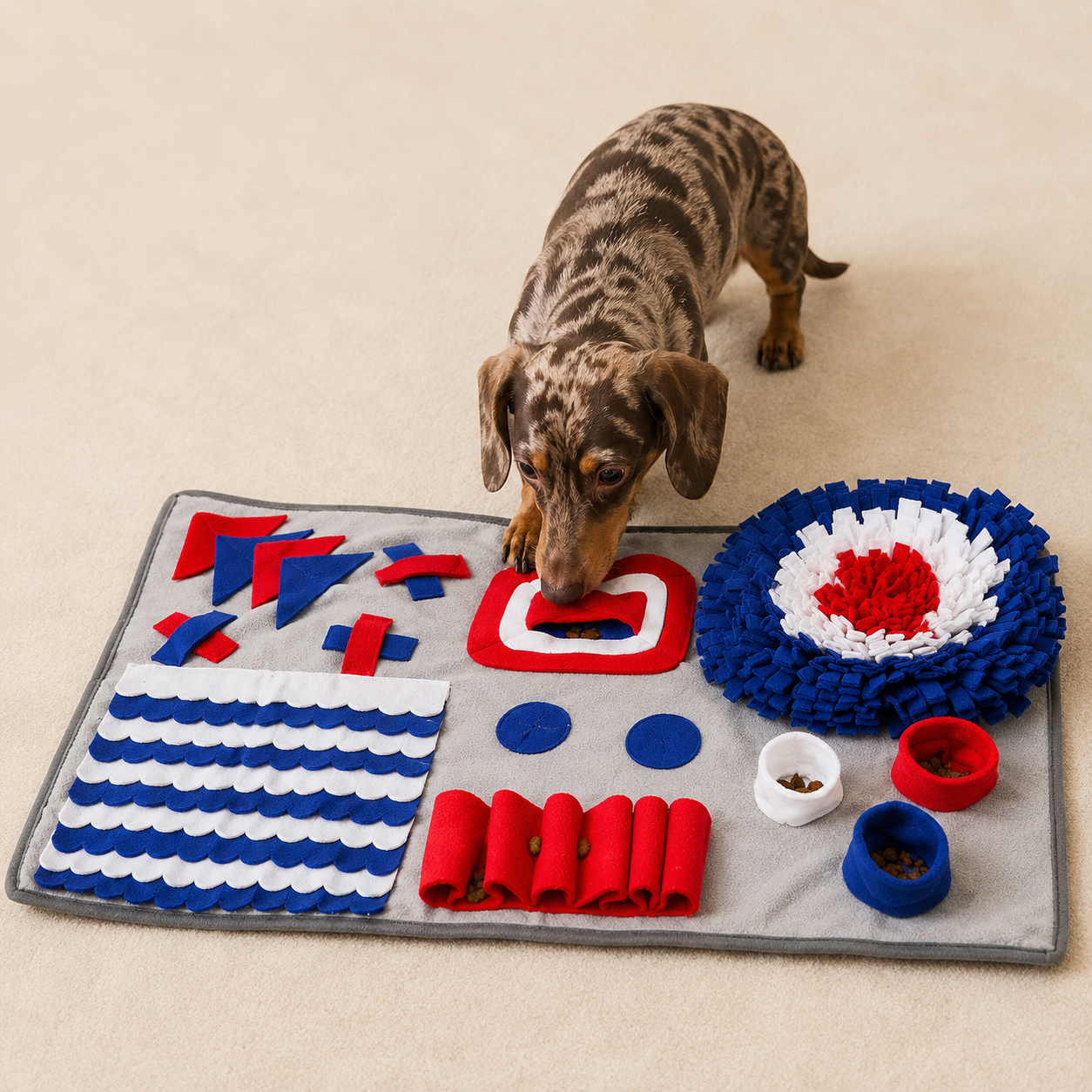 Dog Interactive Snuffle Mat