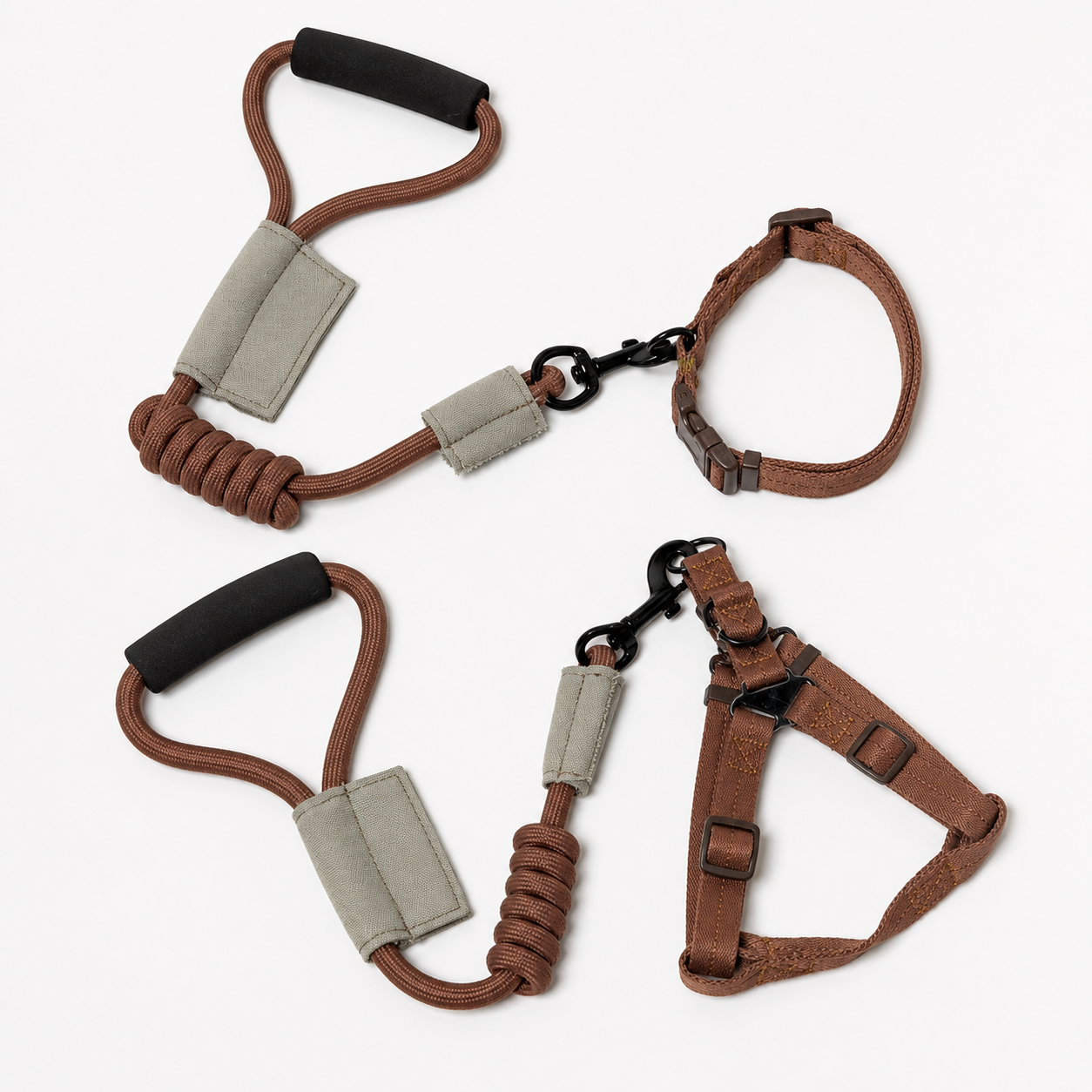Dog Leash With Collar Or Harness
