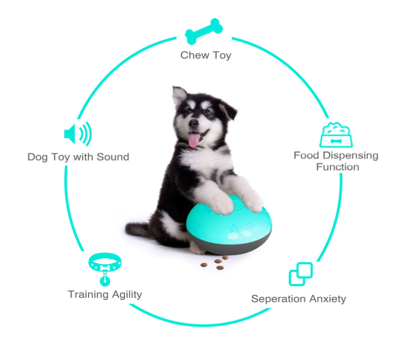 Pet Vocal Toy Slow Food Leaking Device