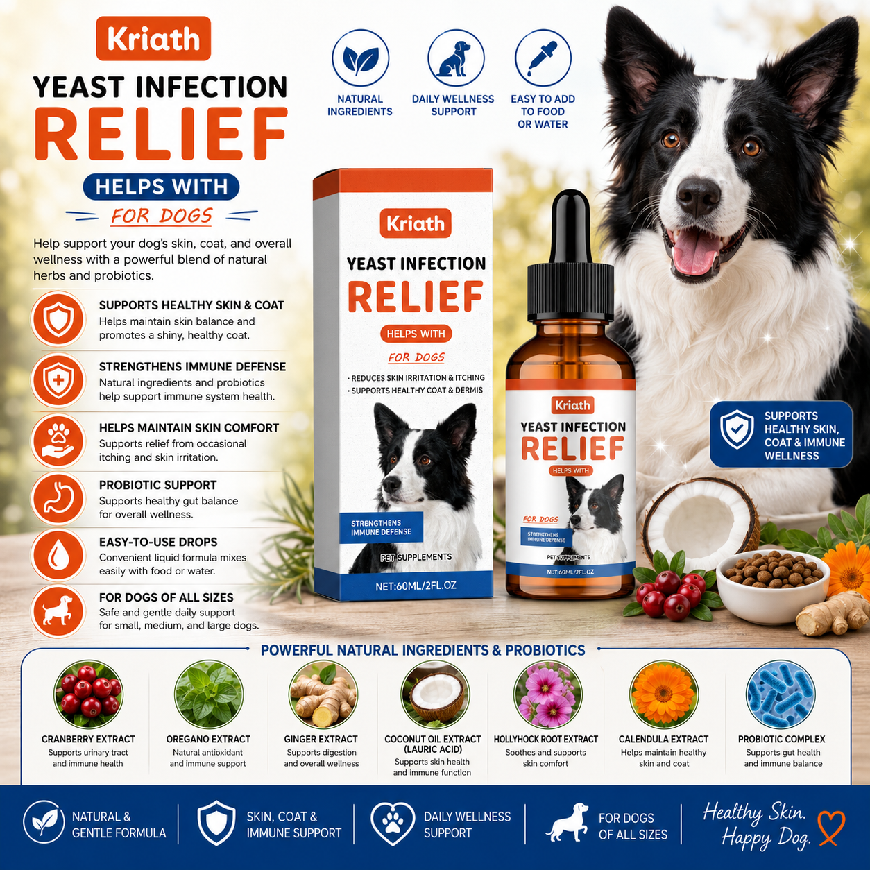 Dog Skin Soothing Drops