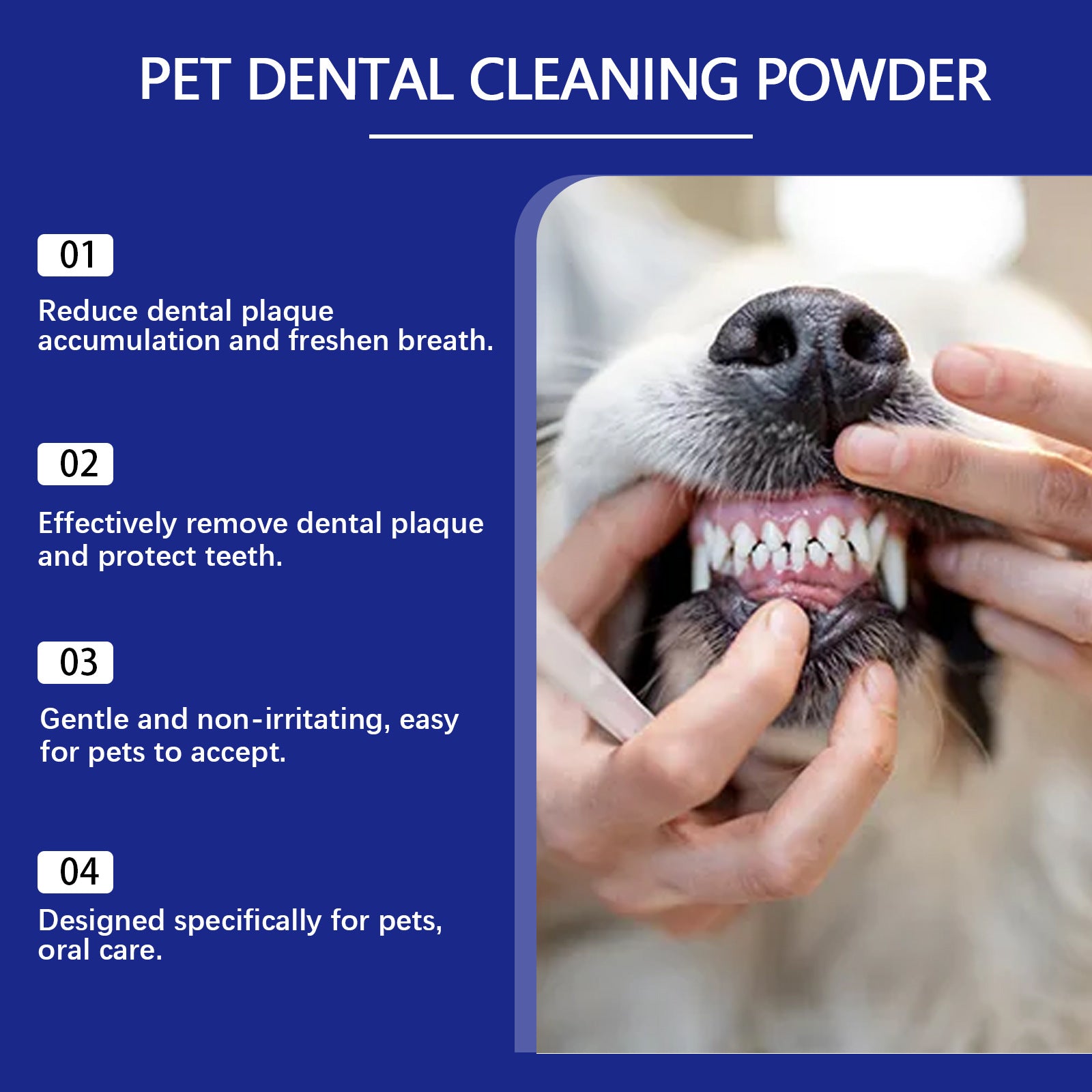 Dog Teeth Cleaning Powder