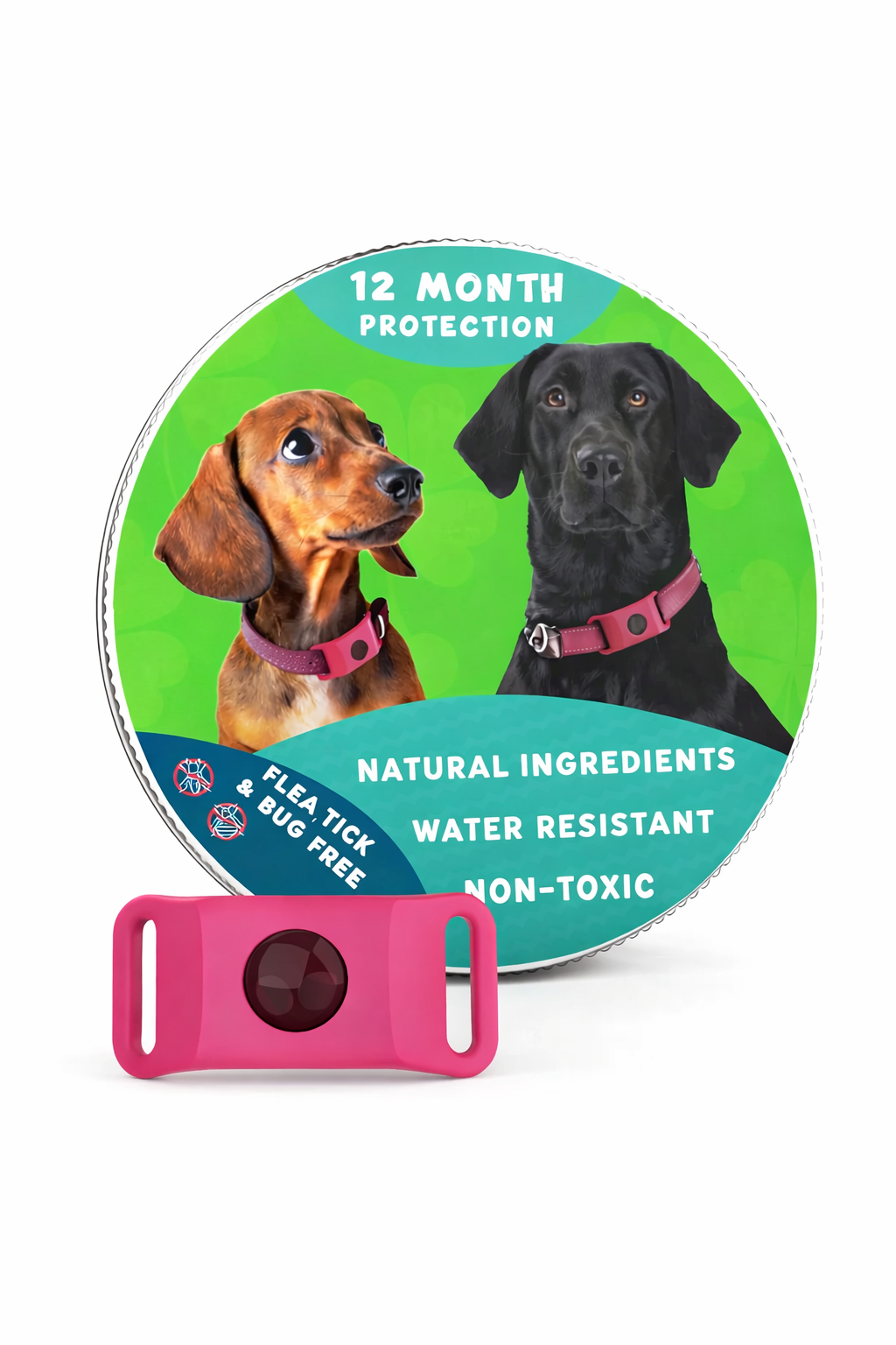12 Months Flea, Tick & Bug Protection Collar