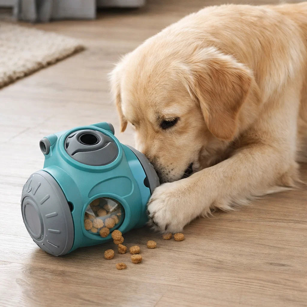 Tumbling Dog Toy Feeder