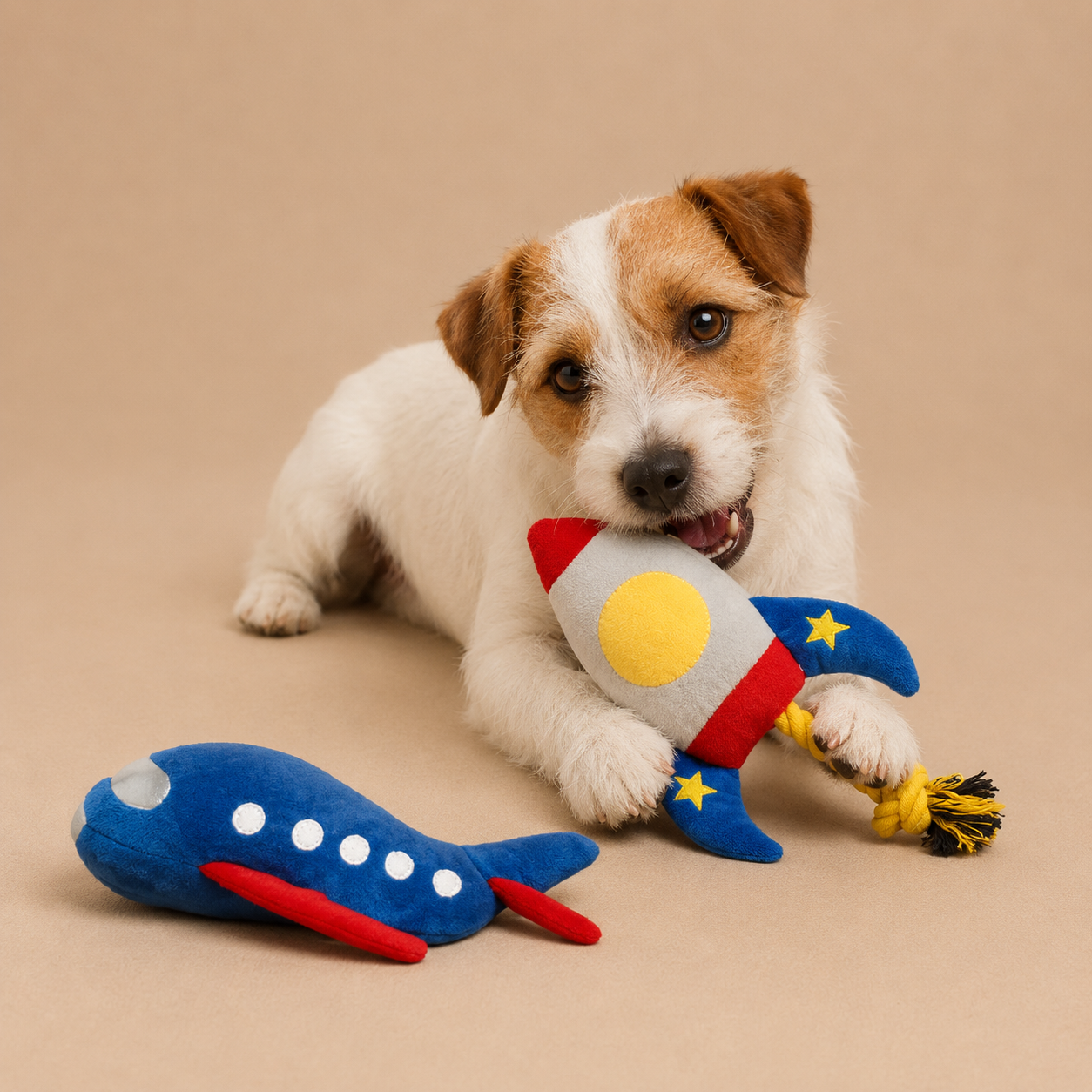 Knot Plush Dog Toy