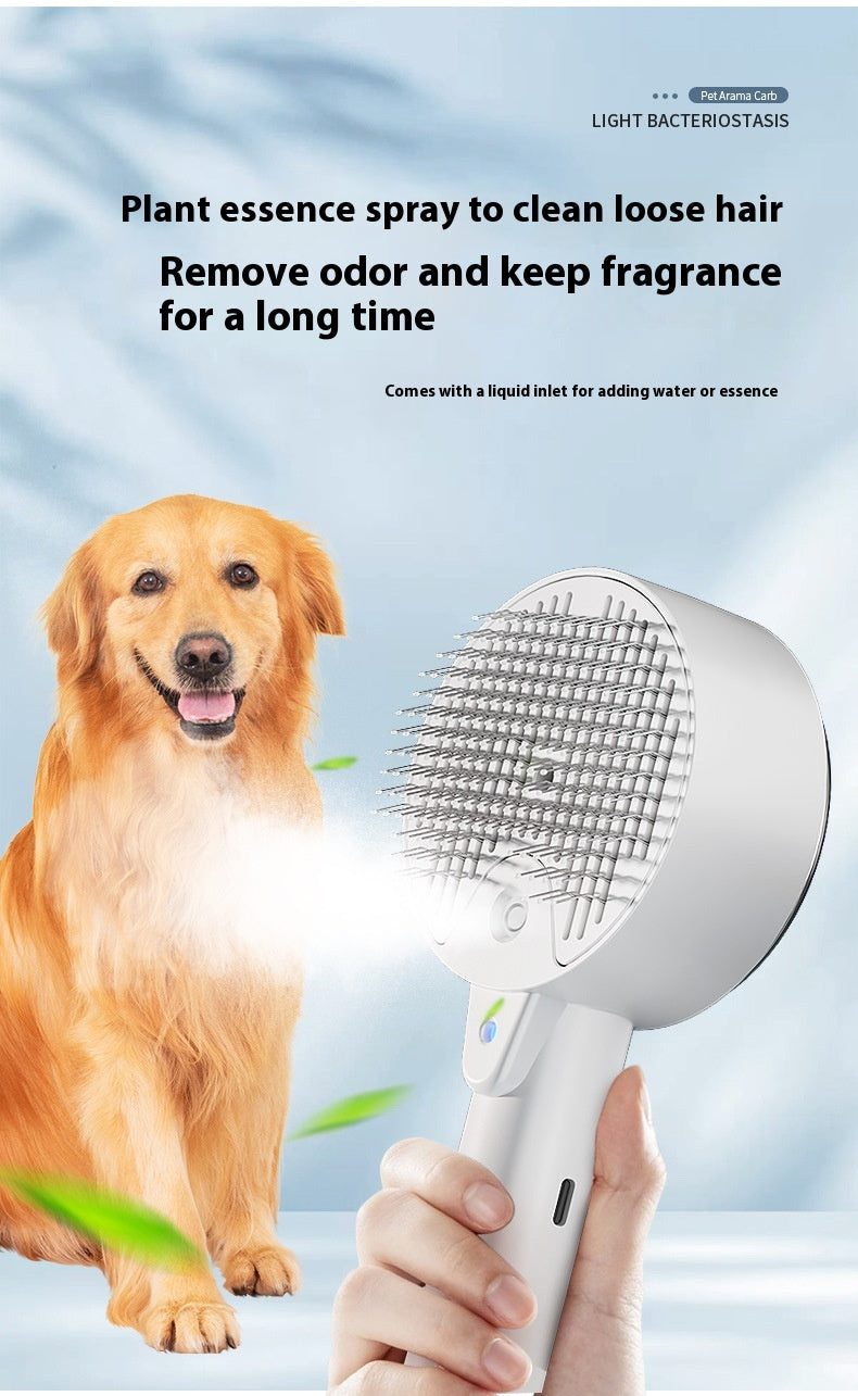 Dog & Cat Hair Remover Steam Brush Set