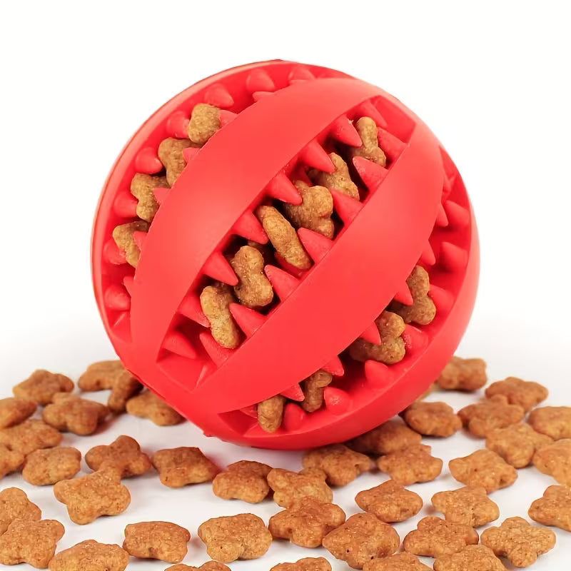 Rubber Ball Toy Feeder