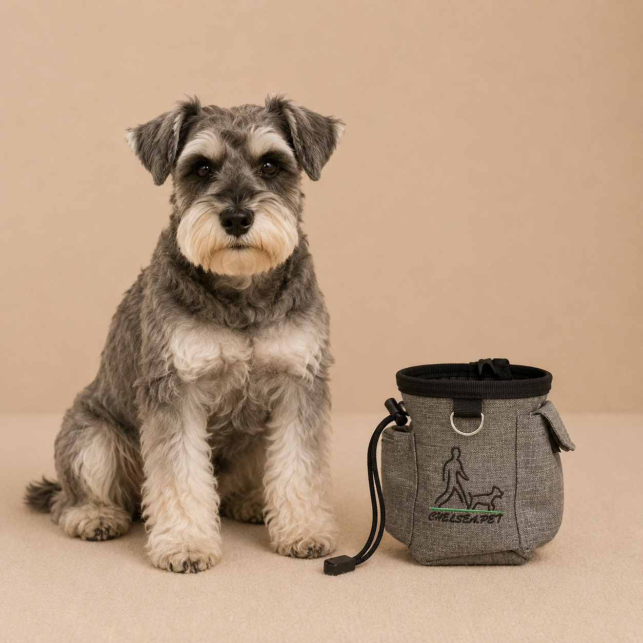 Portable dog food bag