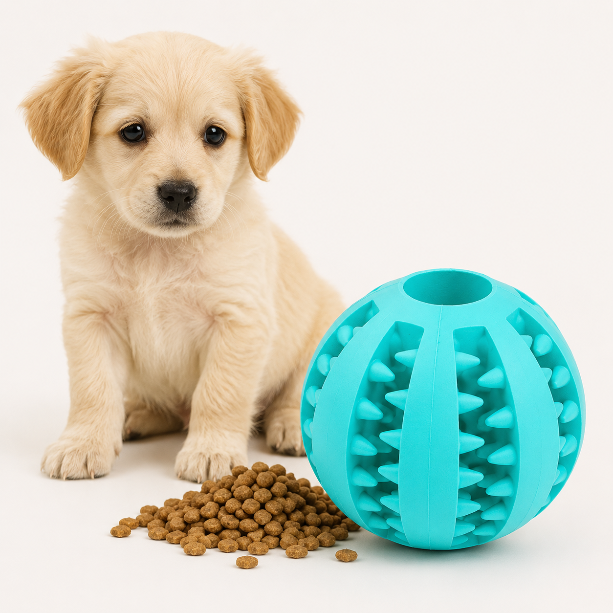 Rubber Ball Toy Feeder