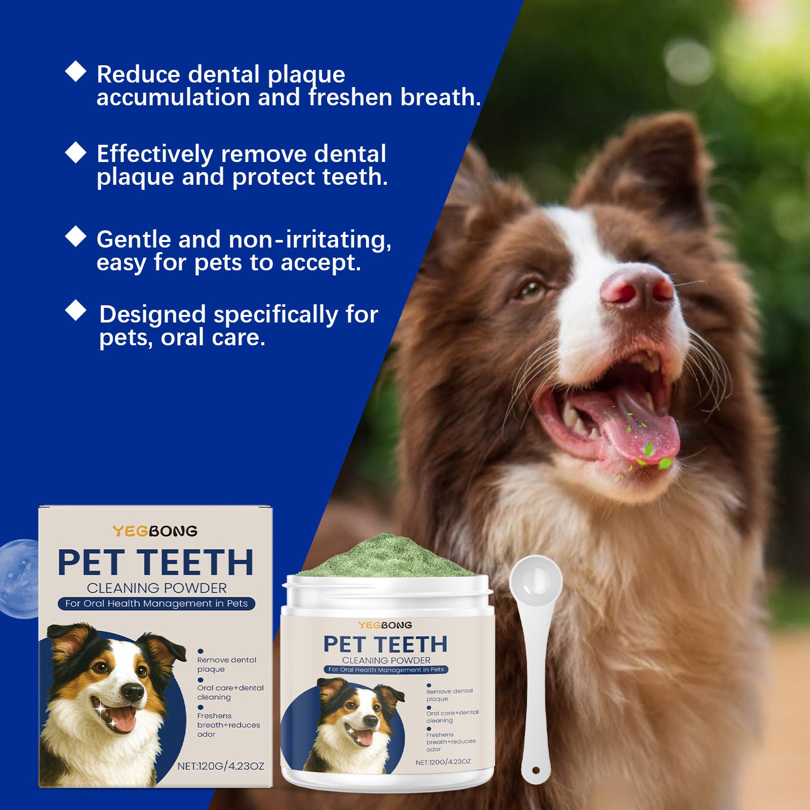 Dog Teeth Cleaning Powder