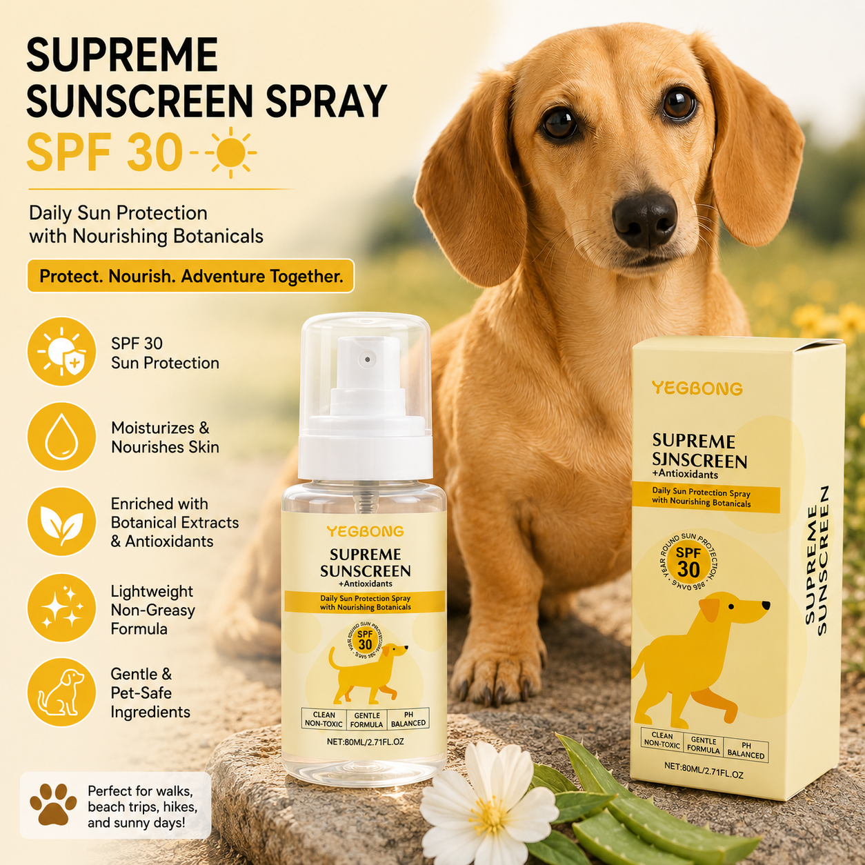 Dog Sun Care Spray