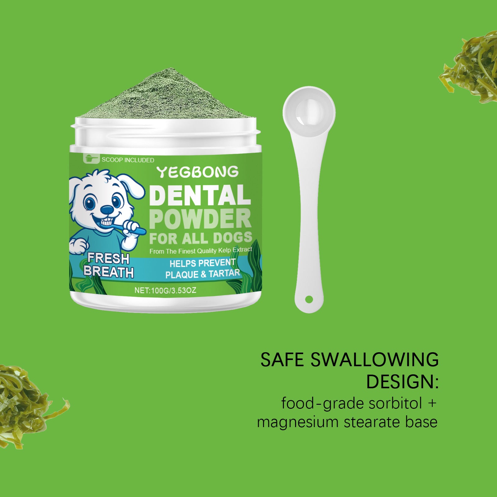 Dog Teeth Cleaning Powder