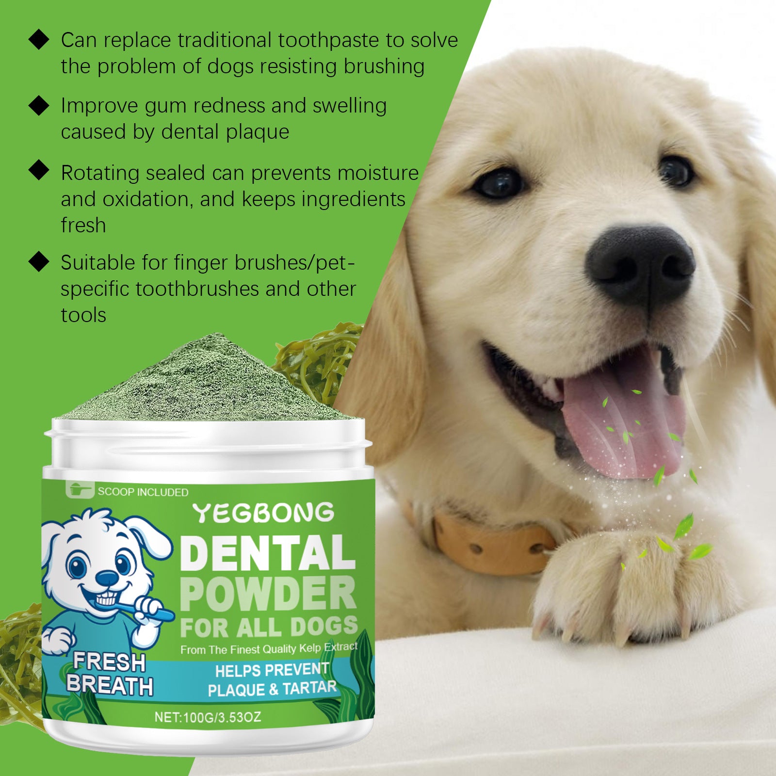 Dog Teeth Cleaning Powder
