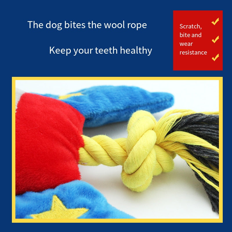 Knot Plush Dog Toy