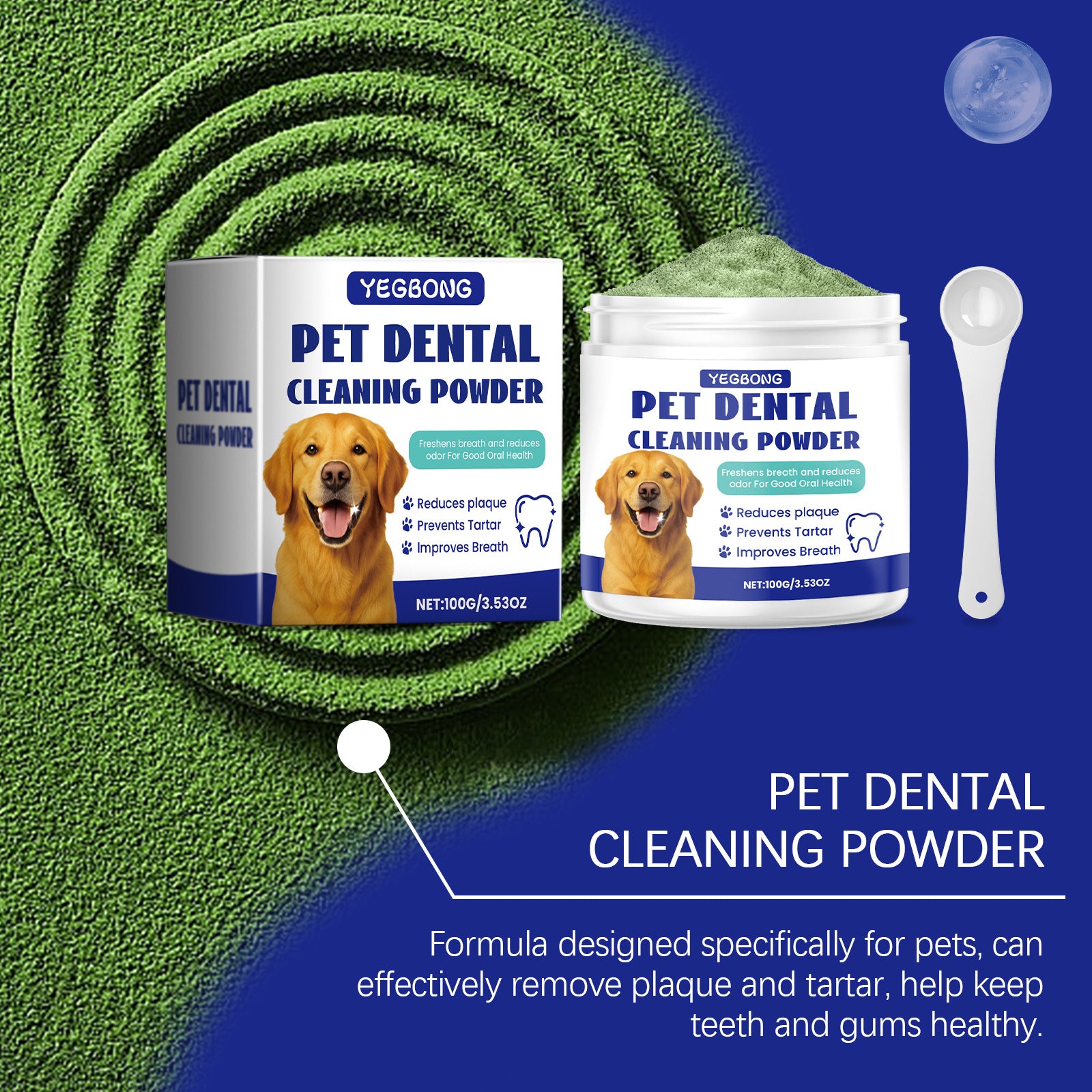 Dog Teeth Cleaning Powder