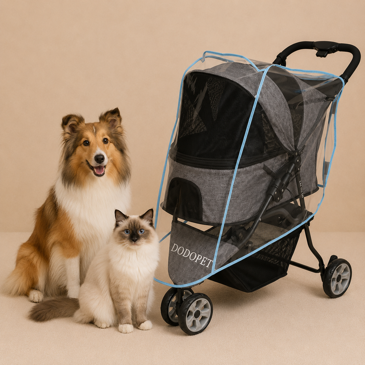 Pet Trolley Rain Cover