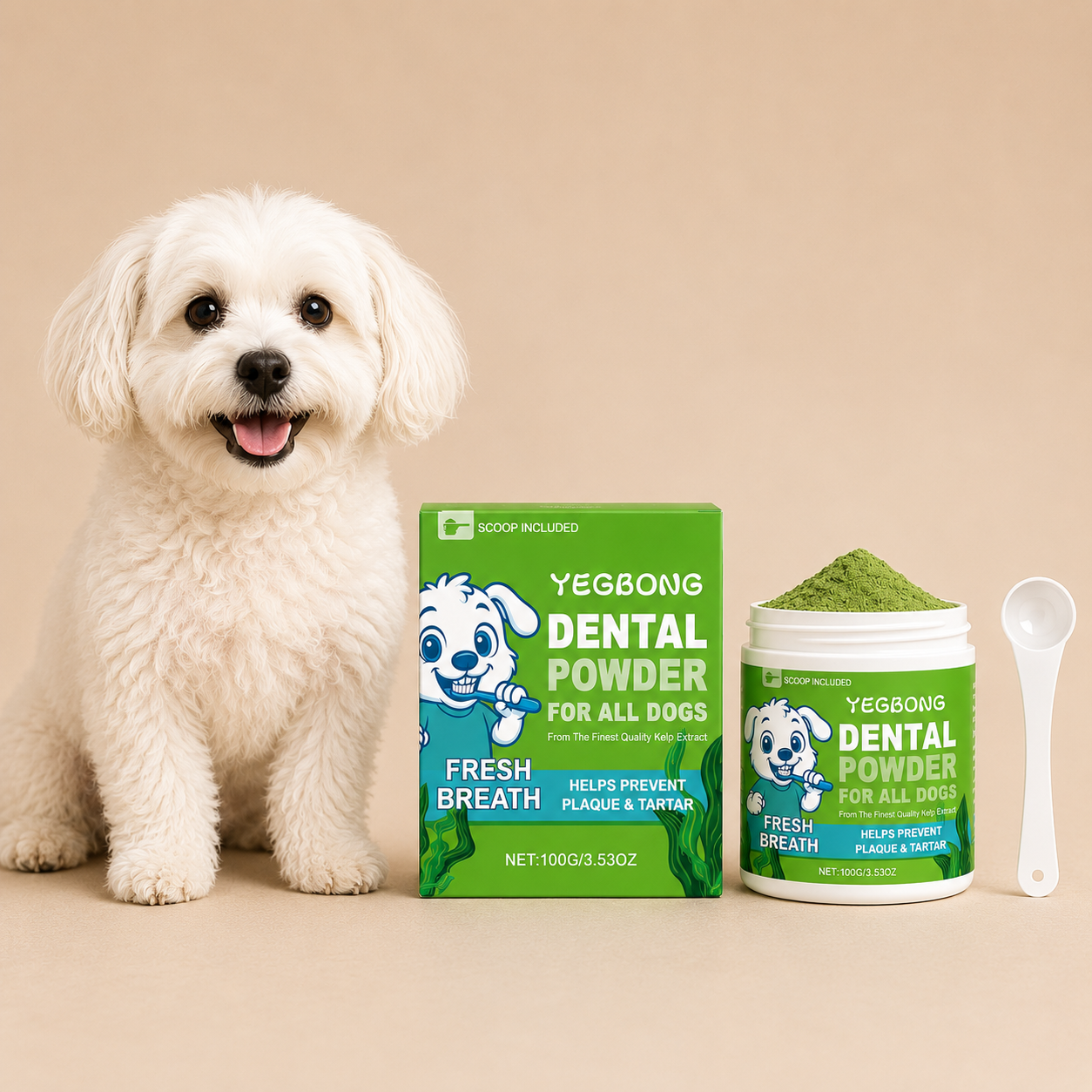 Dog Teeth Cleaning Powder