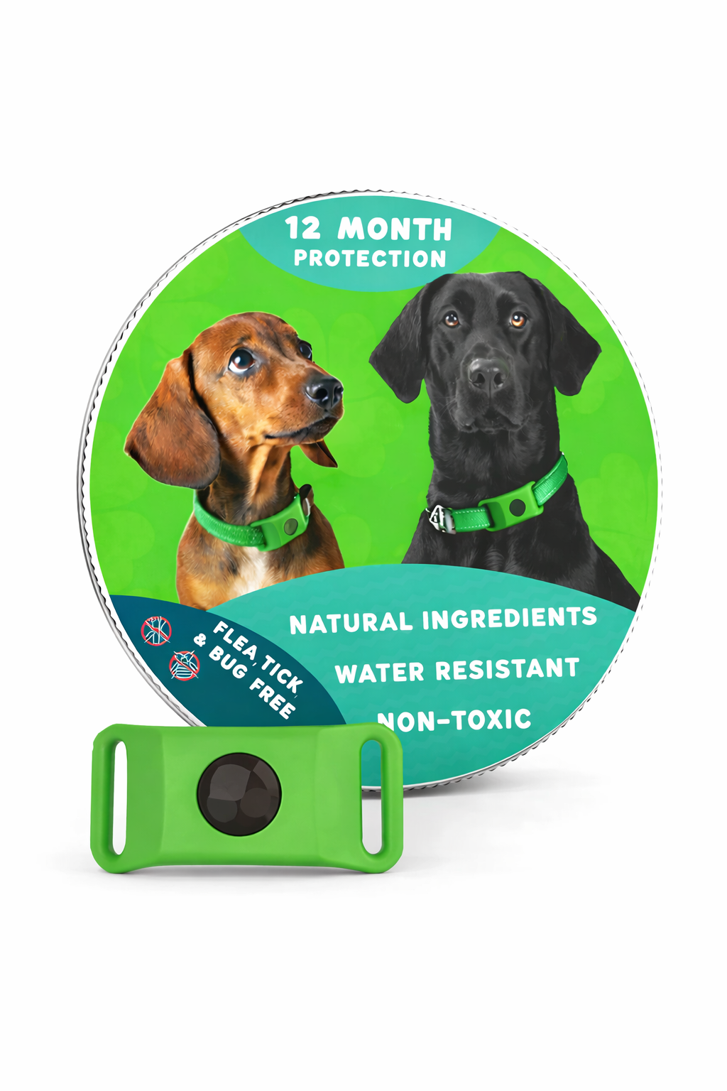 12 Months Flea, Tick & Bug Protection Collar