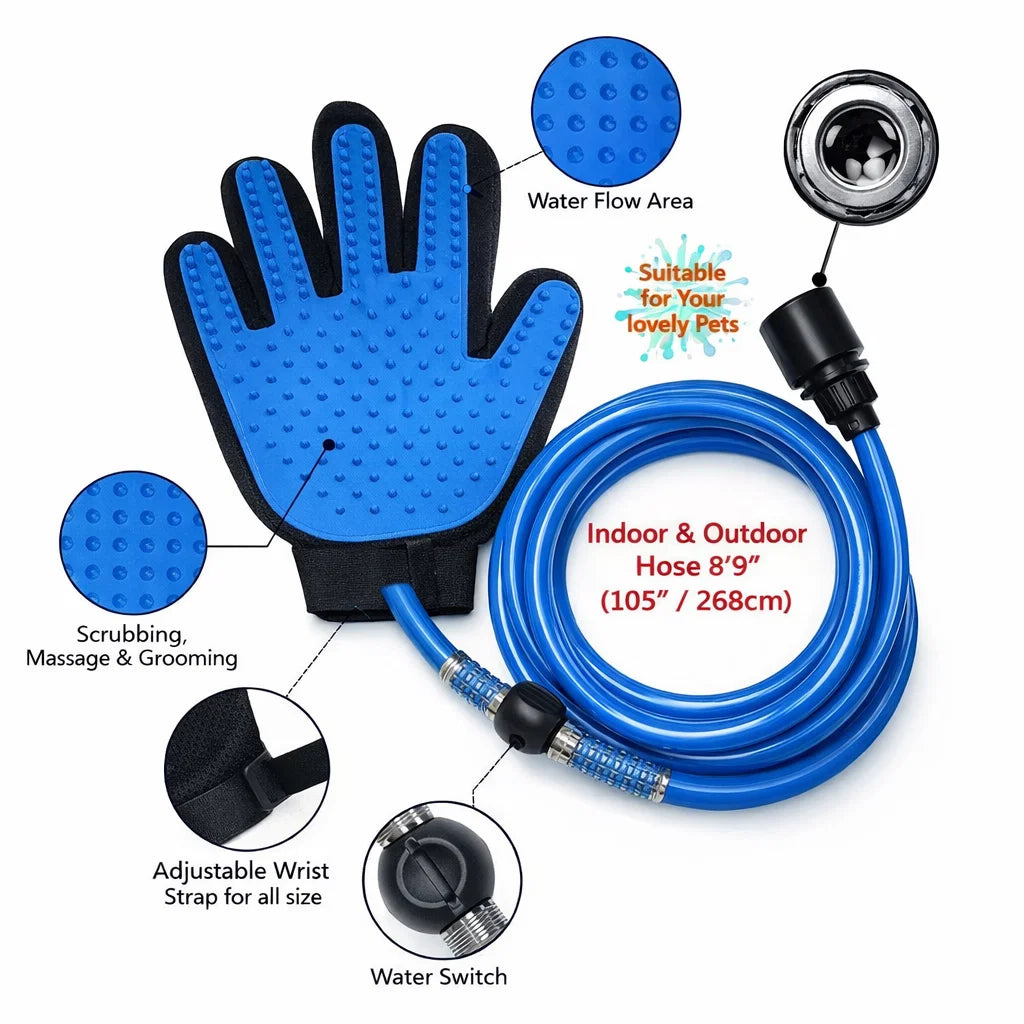 Pet Shower Head Handheld Bathing Shower Tool